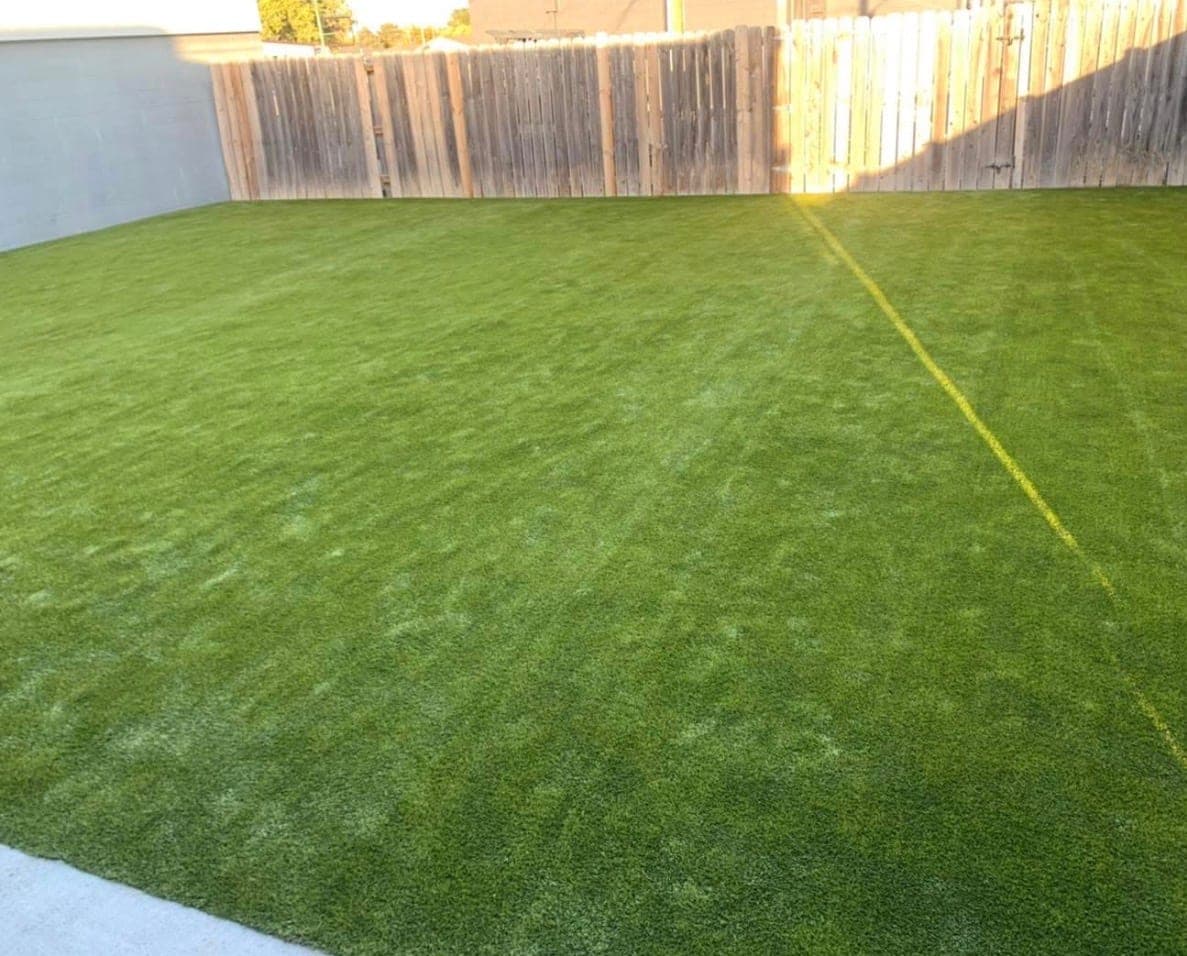 Fresh turf